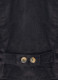 Annie Velvet Waistcoat - Black