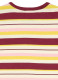 Community Clothing X Joanie - Belmondo Burgundy And Yellow Stripe Tee