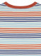 Community Clothing X Joanie - Belmondo Orange And Blue Stripe Tee