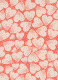 Fiona Coral Heart Print Blouse