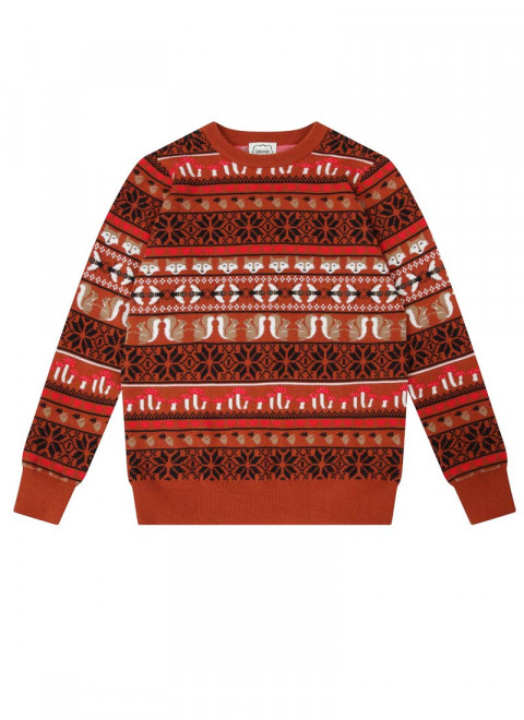 Henry Woodland Fair Isle Jumper Product Front
