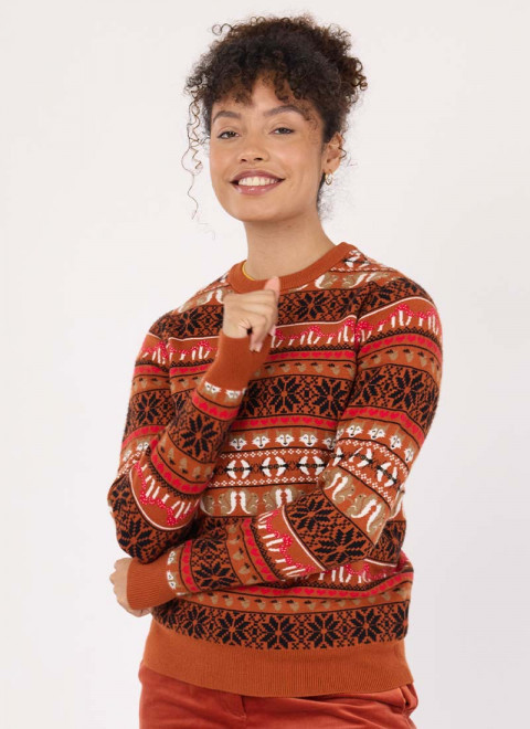 Henry Woodland Fair Isle Jumper