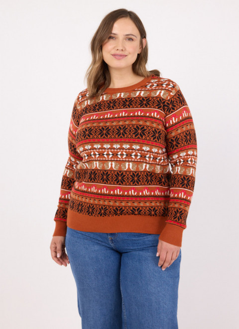 Henry Woodland Fair Isle Jumper