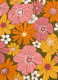 Mindy Vintage Floral Print Pinafore Dress