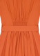 Phillipa Belted Midi Tea Dress - Rust
