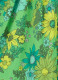 Priya Vintage Floral Print Puff Sleeve Midi Dress 