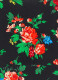 Thea Black Floral Print Jersey Midaxi Dress