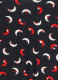 Thea Moons And Stars Print Jersey Midaxi Dress